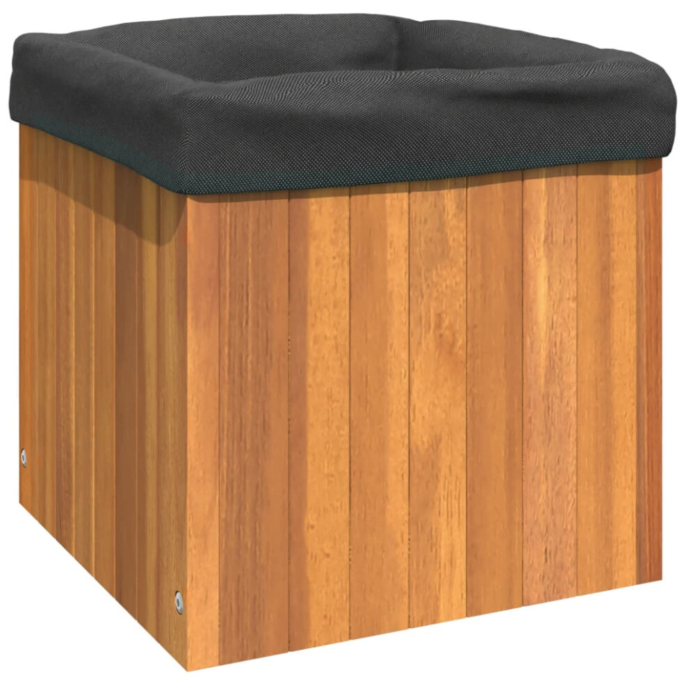 Vidaxl Garden Planter Outdoor Flower Pot Planter Pot Box Solid Wood Acacia