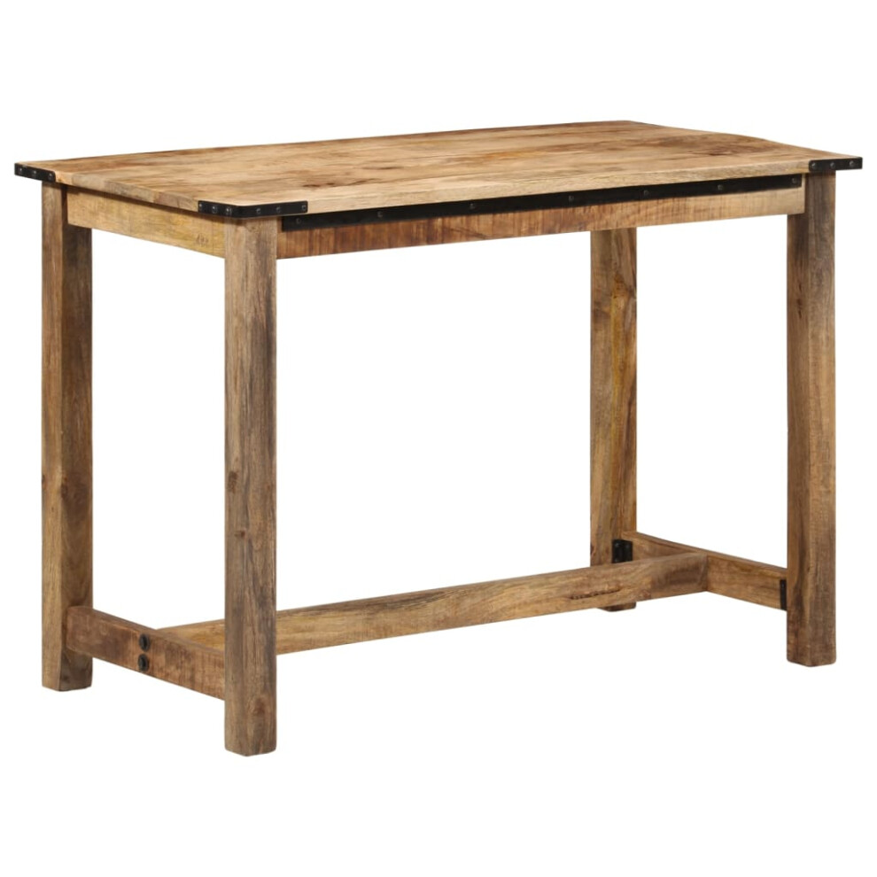 Vidaxl Dining Table Kitchen Table Dining Room Dinner Table Solid Wood Mango