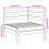 VidaXL vidaXL Garden Sofas Corner Outdoor Sectional Sofa 2 pcs Solid Wood Douglas 9