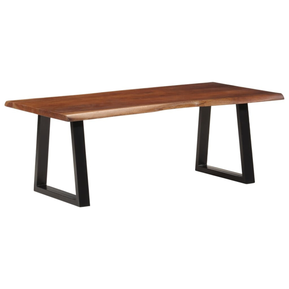 Vidaxl Coffee Table End Table Side Sofa Table Honey Brown Solid Wood Acacia