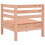 VidaXL vidaXL Garden Sofas Corner Outdoor Sectional Sofa 2 pcs Solid Wood Douglas 7