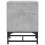 VidaXL vidaXL Bedside Cabinets with Glass Doors Bed Side Table 2 pcs Concrete Grey 8