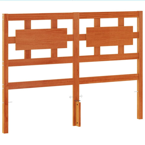 VidaXL vidaXL Headboard Bed Header Bed Headboard Wax Brown 135 cm Solid Wood Pine