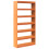 VidaXL vidaXL Book Cabinet/Room Divider Bookcase Storage Bookshelf Solid Wood Pine 1