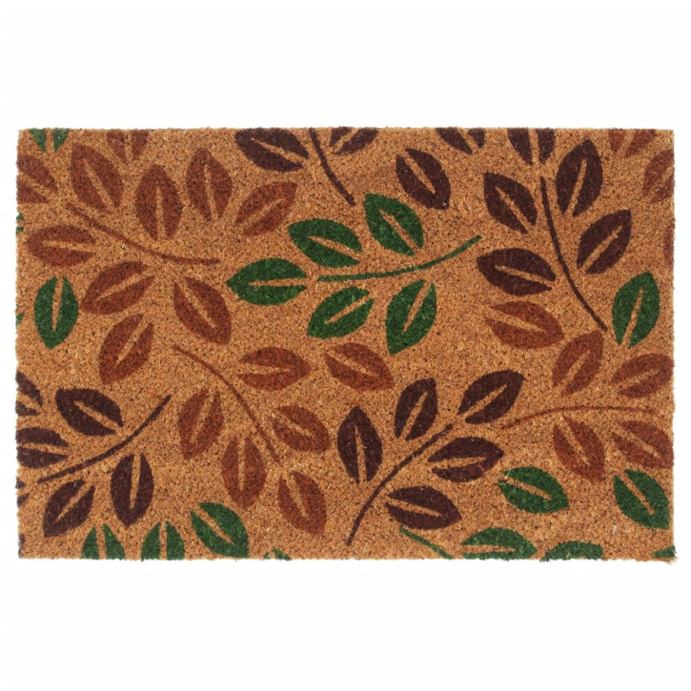 Vidaxl Door Mat Floor Mat Outdoor Mat Entrance Doormat Natural Tufted Coir