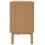 VidaXL vidaXL Drawer Cabinet Drawer Chest File Cabinet Grey and Brown Solid Wood Pine 8