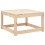 VidaXL vidaXL Gartenhocker Massivholz Kiefer 6