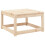VidaXL vidaXL Gartenhocker Massivholz Kiefer 1