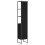 VidaXL vidaXL Bathroom Cabinet Vanity Unit Storage Cupboard Black Engineered Wood 8