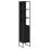 VidaXL vidaXL Bathroom Cabinet Vanity Unit Storage Cupboard Black Engineered Wood 2