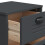 VidaXL vidaXL Bedside Cabinet Side Table Nightstand Anthracite Grey Engineered Wood 9