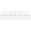 VidaXL vidaXL Sandpit with Cover Children's Sandbox Sand Pit White Solid Wood Pine 5