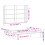 VidaXL vidaXL Sandpit with Cover Children's Sandbox Sand Pit White Solid Wood Pine 4