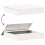 VidaXL vidaXL Sandpit with Cover Children's Sandbox Sand Pit White Solid Wood Pine 7