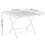 VidaXL vidaXL Folding Garden Table Outdoor Table Patio Dining Table Solid Wood Acacia 4