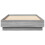 VidaXL vidaXL Bed Frame with LED Lights Bed Base Grey Sonoma 75x190 cm Small Single 6