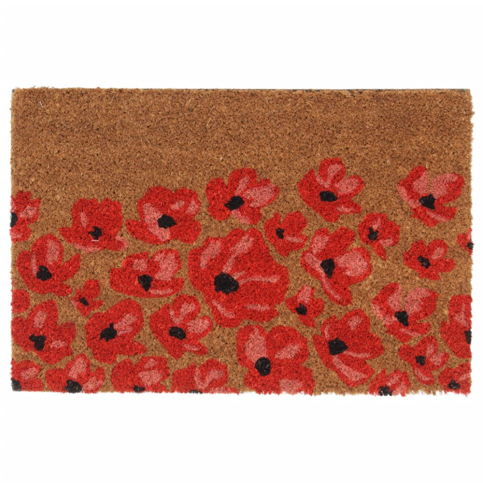 Vidaxl Door Mat Floor Mat Outdoor Mat Entrance Doormat Natural Tufted Coir