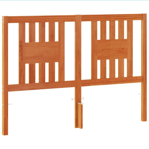 VidaXL vidaXL Headboard Bed Header Bed Headboard Wax Brown 140 cm Solid Wood Pine