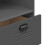 VidaXL vidaXL Bookcase Bookshelf Cabinet Book Rack Anthracite Grey Engineered Wood 9