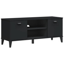 vidaXL Shoe Bench Hall Storage Bench Seat Shoe Rack Black Engineered Wood