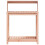 VidaXL vidaXL Potting Table with Shelves Potting Bench Plant Table Solid Wood Douglas 5