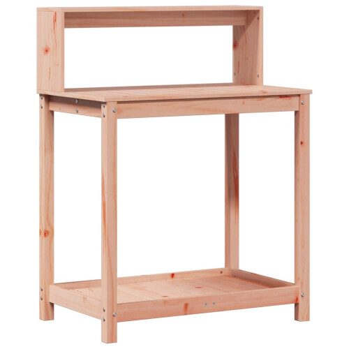 VidaXL vidaXL Potting Table with Shelves Potting Bench Plant Table Solid Wood Douglas 1