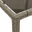 VidaXL vidaXL Gartentisch mit Glasplatte Hellgrau 150x90x75 cm Poly Rattan 9