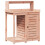 VidaXL vidaXL Potting Table with Shelves Potting Bench Plant Table Solid Wood Douglas 1