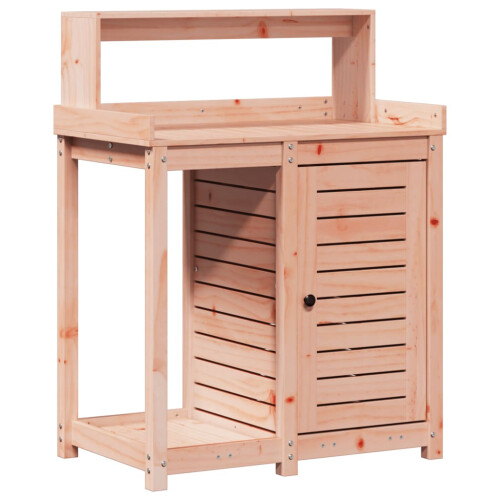VidaXL vidaXL Potting Table with Shelves Potting Bench Plant Table Solid Wood Douglas 1