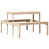 VidaXL vidaXL Picnic Table Outdoor Dining Table Wooden Garden Table Solid Wood Pine 1