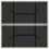 VidaXL vidaXL Gartentisch mit Glasplatte Hellgrau 80x80x75 cm Poly Rattan 8