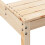 VidaXL vidaXL Picnic Table Outdoor Dining Table Wooden Garden Table Solid Wood Pine 7