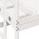 VidaXL vidaXL Garden Sofa Bench Extendable Outdoor Dining Bench White Solid Wood Pine 9