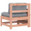 VidaXL vidaXL Garden Armrest Sofa with Cushion Outdoor Sofa Couch Solid Wood Douglas 6