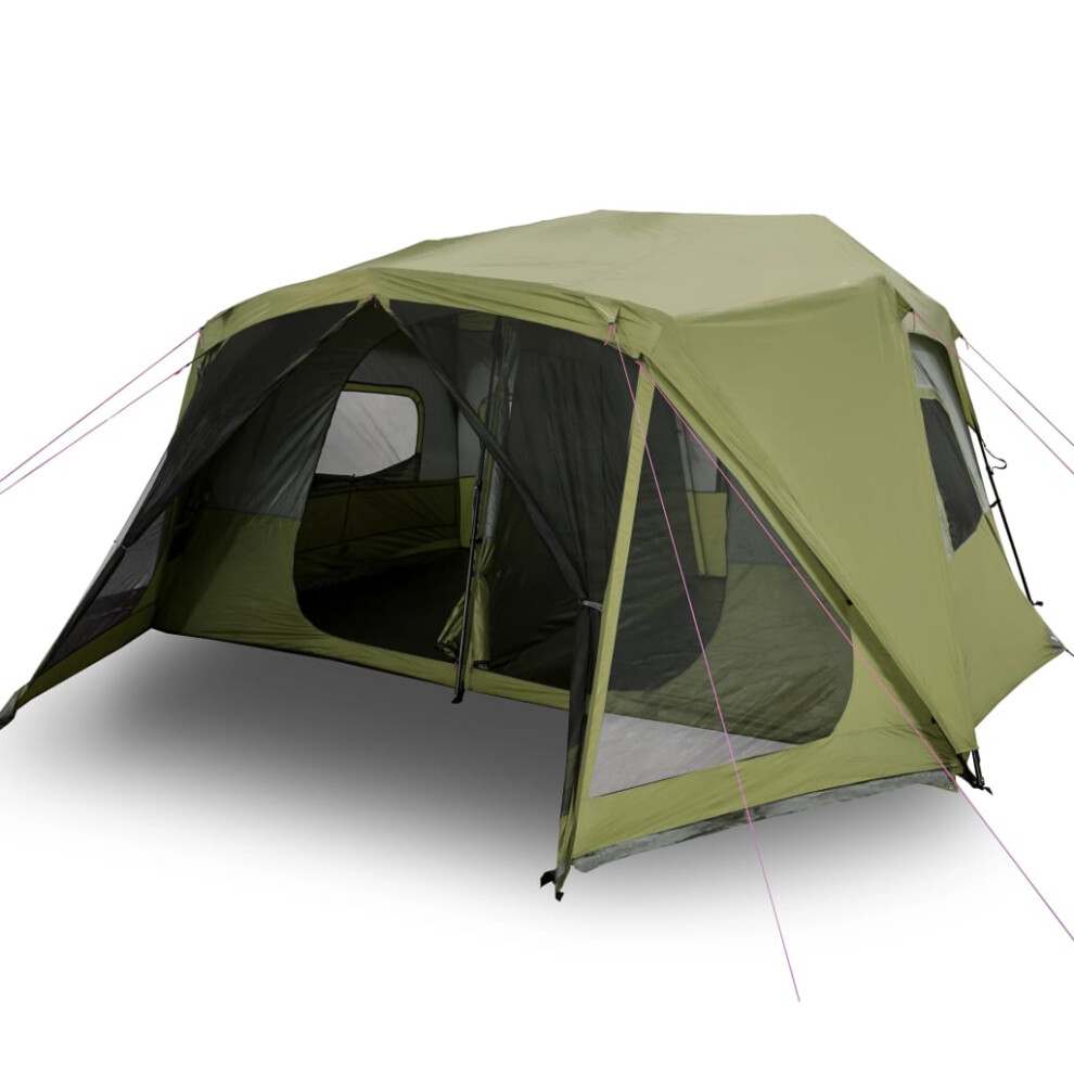 Vidaxl Family Tent 10-Person Lightweight Tent Blue Quick Release Waterproof