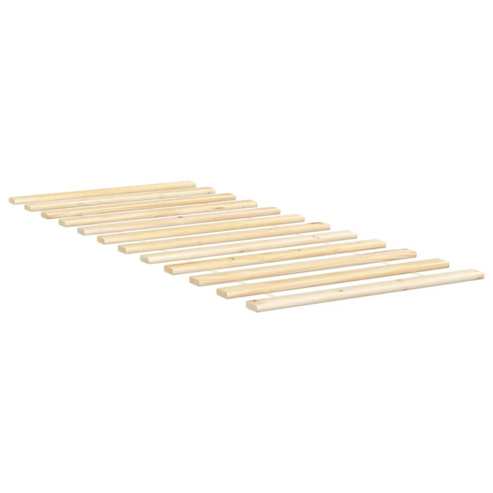 vidaXL Bed Slats Replacement Slats Slatted Base 80x200 Cm Solid Wood Pine