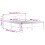 VidaXL vidaXL Bed Frame with Headboard Bed Base 150x200 cm King Size Solid Wood Pine 4