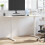 VidaXL vidaXL Standing Desk Frame Height Adjustable Table Workstation White Steel 3