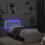VidaXL vidaXL Bed Frame with Headboard and LED Lights Bad Base White 90x190 cm Single 5