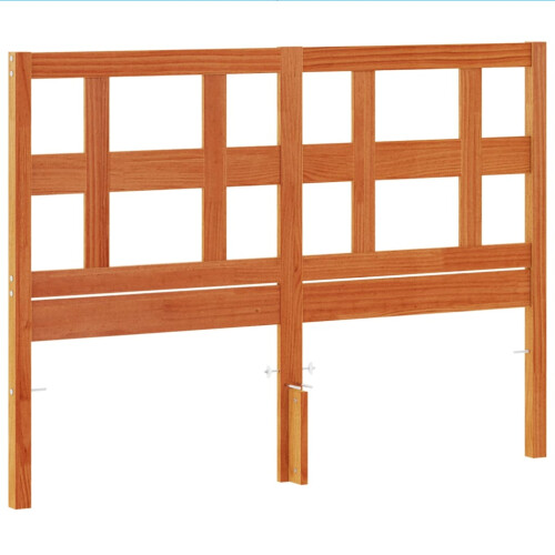 VidaXL vidaXL Headboard Bed Header Bed Headboard Wax Brown 135 cm Solid Wood Pine