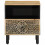 VidaXL vidaXL Bedside Cabinet Nightstand Bedroom End Table Bed Table Solid Wood Mango 5