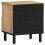 VidaXL vidaXL Bedside Cabinet Nightstand Bedroom End Table Bed Table Solid Wood Mango 7