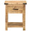 VidaXL vidaXL Bedside Cabinet Nightstand Bedroom End Table Bed Table Solid Wood Mango 3