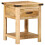 VidaXL vidaXL Bedside Cabinet Nightstand Bedroom End Table Bed Table Solid Wood Mango 10