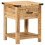VidaXL vidaXL Bedside Cabinet Nightstand Bedroom End Table Bed Table Solid Wood Mango 11
