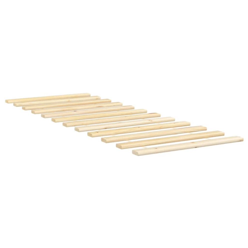 vidaXL Bed Slats Replacement Slats Slatted Base 70x200 Cm Solid Wood Pine