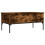 VidaXL vidaXL Coffee Table End Table Sofa Table Smoked Oak Engineered Wood and Metal 7