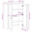 VidaXL vidaXL Top for Highboard Top for Side Cabinet Anthracite Grey Engineered Wood 4