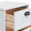 VidaXL vidaXL Bedside Cabinet VIKEN White Engineered Wood 9