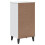VidaXL vidaXL Bedside Cabinet VIKEN White Engineered Wood 8